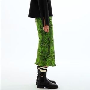 Zara leather boots